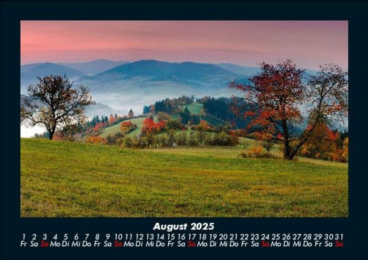 Produktbild: Bergige Welten 2025 Fotokalender DIN A5