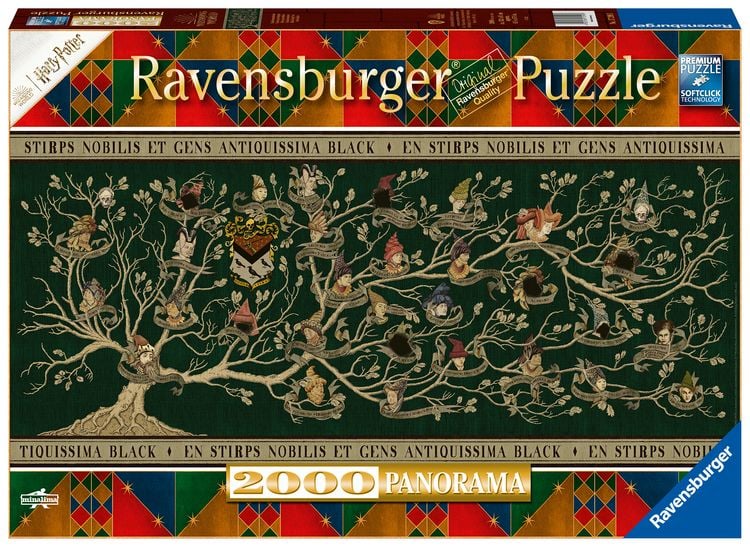 Produktbild: Puzzle Ravensburger H.P.: Familienstammbaum 2000 Teile