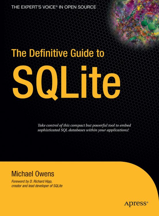 Produktbild: The Definitive Guide to SQLite