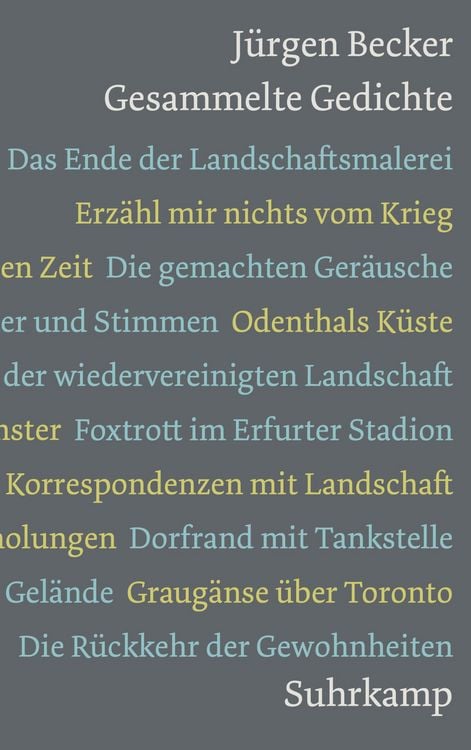Produktbild: Gesammelte Gedichte