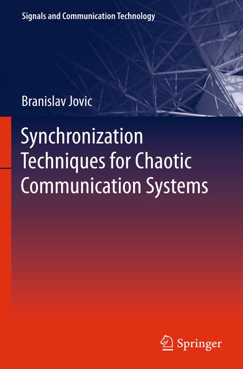Produktbild: Synchronization Techniques for Chaotic Communication Systems