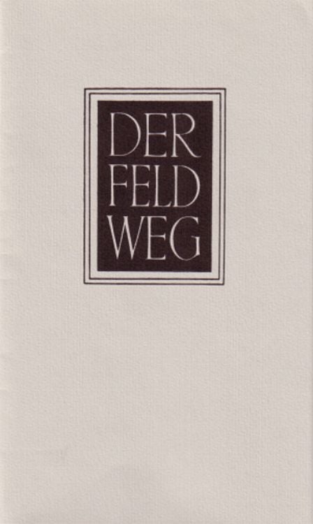 Produktbild: Der Feldweg