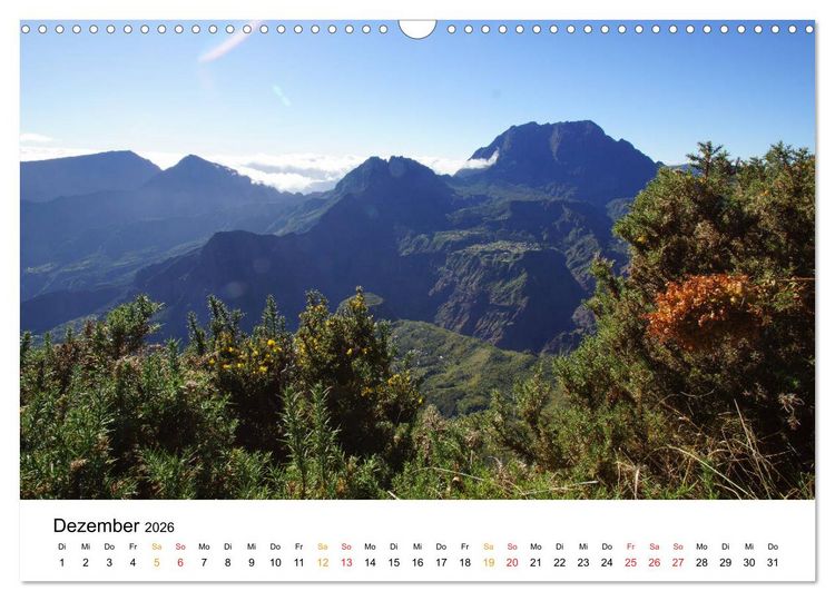 Produktbild: La R&eacute;union - Auf der Insel der Gef&uuml;hle (Wandkalender 2026 DIN A3 quer), CALVENDO Monatskalender
