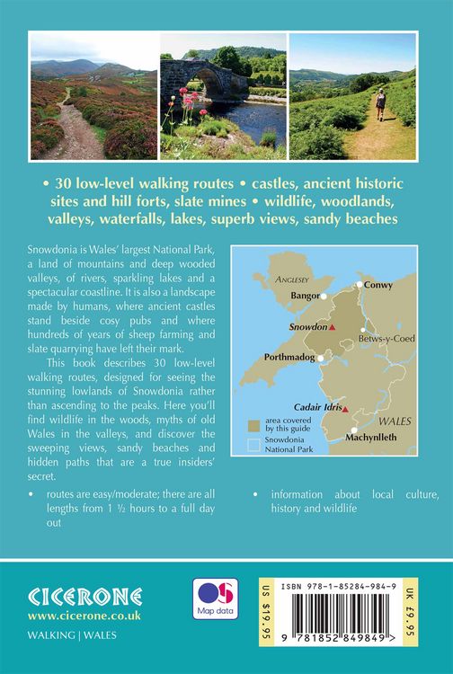 Produktbild: Snowdonia: 30 Low-level and Easy Walks - North