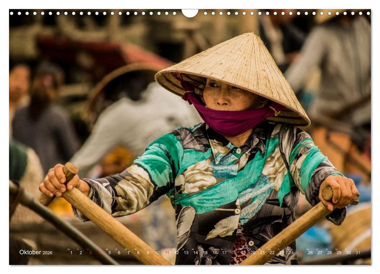 Produktbild: Vietnam und Kambodscha - Magische Momente. (Wandkalender 2026 DIN A3 quer), CALVENDO Monatskalender