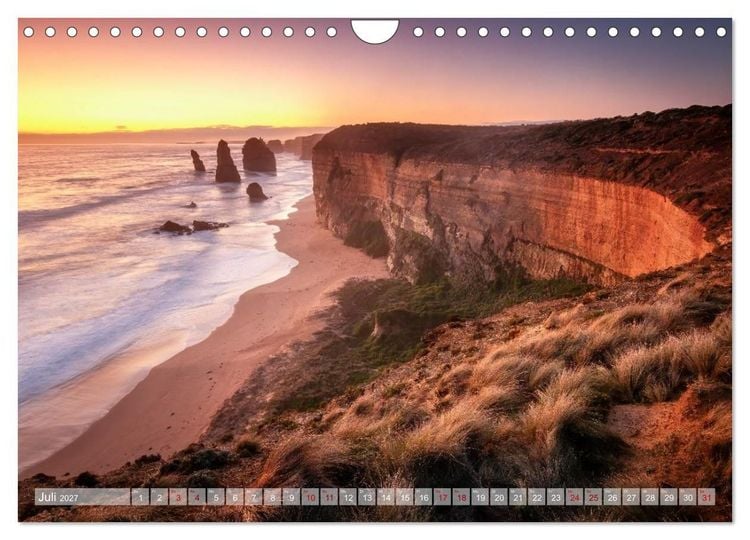 Produktbild: Land. Licht. Meer. (Wandkalender 2027 DIN A4 quer), CALVENDO Monatskalender