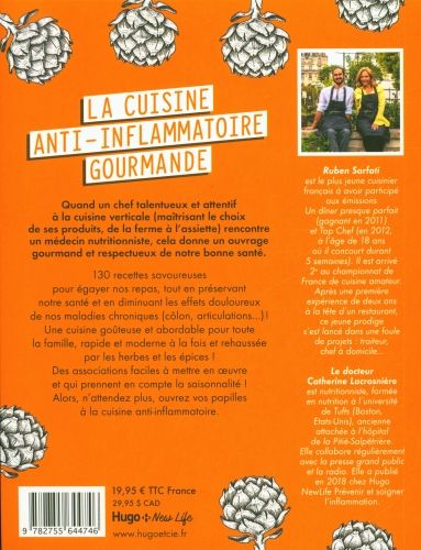 Produktbild: La cuisine anti-inflammatoire gourmande : 130 recettes