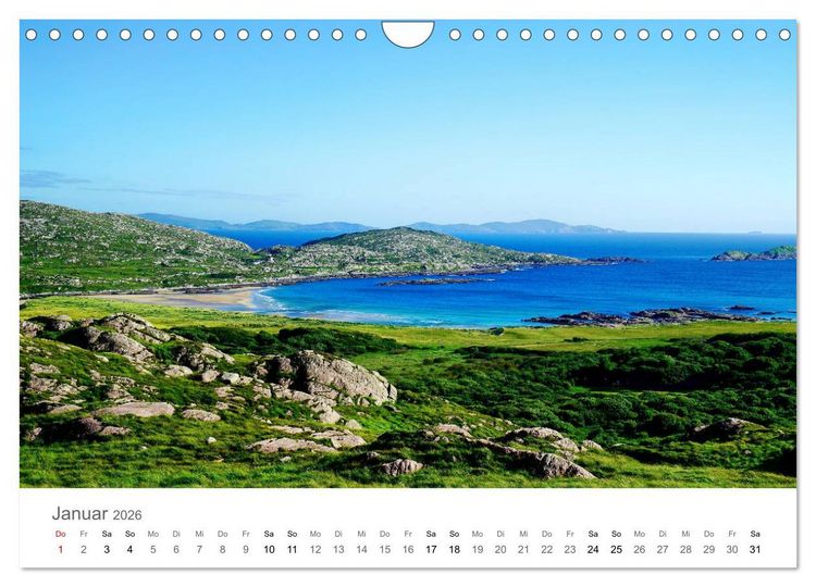 Produktbild: Gr&uuml;ne Insel - Irland (Wandkalender 2026 DIN A4 quer), CALVENDO Monatskalender