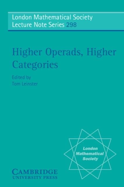 Produktbild: Higher Operads, Higher Categories