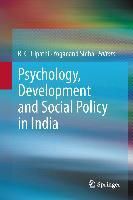 Produktbild: Psychology, Development and Social Policy in India