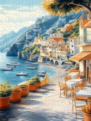 Produktbild: CALVENDO Puzzle Ein mediterranes Paradies | 1000 Teile Lege-Gr&ouml;&szlig;e 64x48cm Foto-Puzzle f&uuml;r gl&uuml;ckliche Stunden