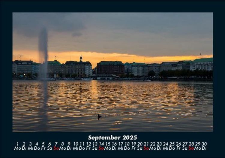 Produktbild: Hamburgs Sch&ouml;nheit 2025 Fotokalender DIN A5