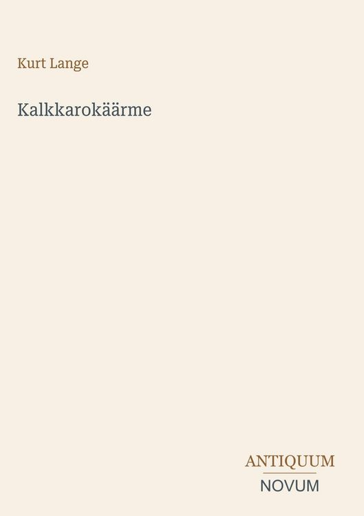 Produktbild: Kalkkarok&auml;&auml;rme