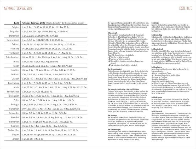 Produktbild: Mama AG Familienplaner Buch A5 2026