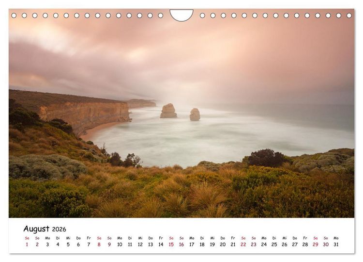 Produktbild: Australiens Sch&ouml;nheit (Wandkalender 2026 DIN A4 quer), CALVENDO Monatskalender