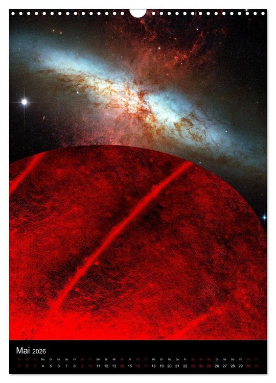 Produktbild: Mikrokosmos &ndash; Makrokosmos (Wandkalender 2026 DIN A3 hoch), CALVENDO Monatskalender