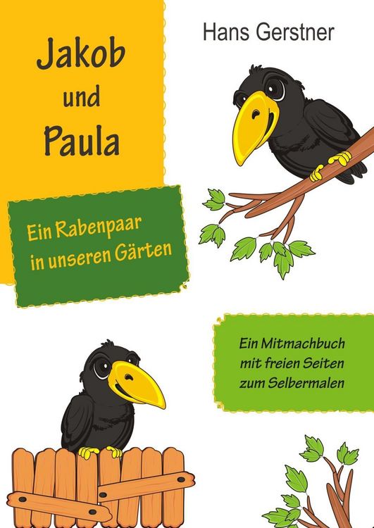 Produktbild: Jakob und Paula, ein Rabenpaar in unseren G&auml;rten