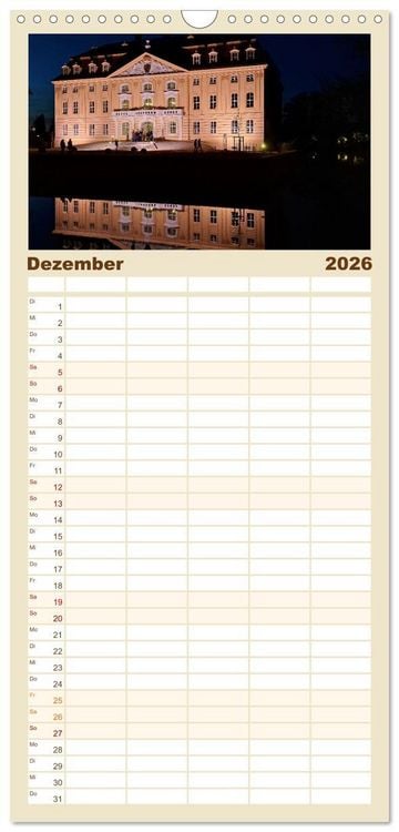 Produktbild: Familienplaner 2026 - Unterwegs in Wachau mit 5 Spalten (Wandkalender, 21 x 45 cm) CALVENDO