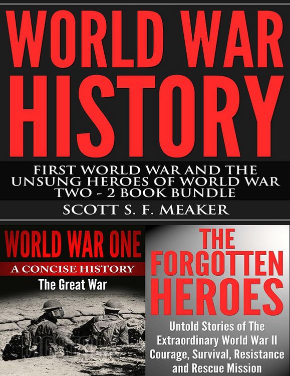 Produktbild: World War History: First World War and the Unsung Heroes of World War Two - 2 Book Bundle