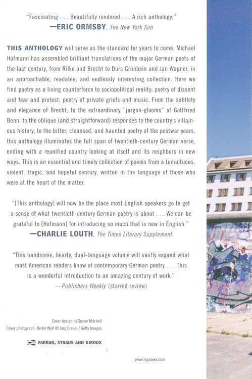 Produktbild: Twentieth-Century German Poetry