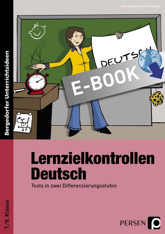 Produktbild: Lernzielkontrollen Deutsch 7./8. Klasse