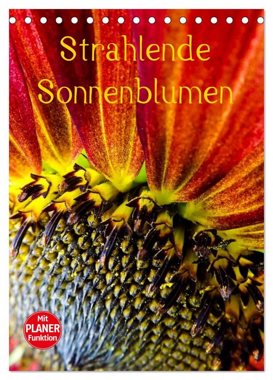 Produktbild: Strahlende Sonnenblumen (Tischkalender 2026 DIN A5 hoch), CALVENDO Monatskalender