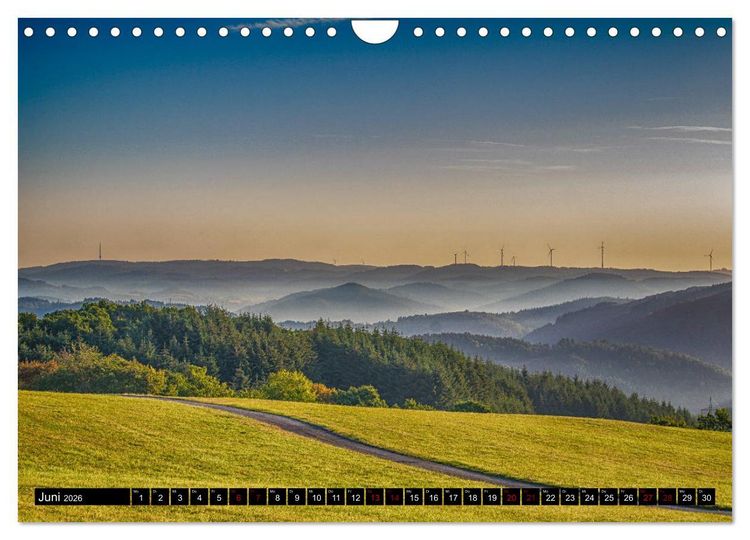 Produktbild: Westerwaldliebe (Wandkalender 2026 DIN A4 quer), CALVENDO Monatskalender