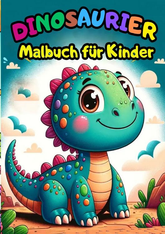 Produktbild: Dinosaurier Malbuch