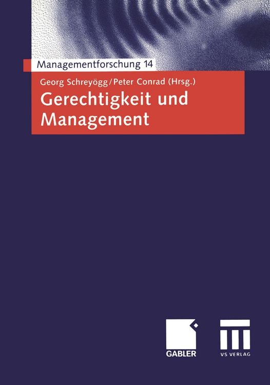 Produktbild: Gerechtigkeit und Management