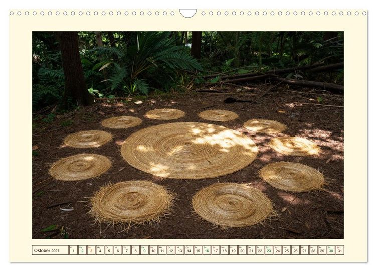 Produktbild: Gestaltete Stille - Wo die Natur zur Skulptur wird (Wandkalender 2027 DIN A3 quer), CALVENDO Monatskalender