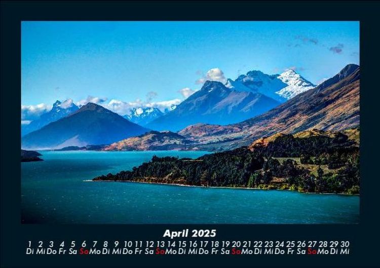 Produktbild: Die Seen der Erde 2025 Fotokalender DIN A5