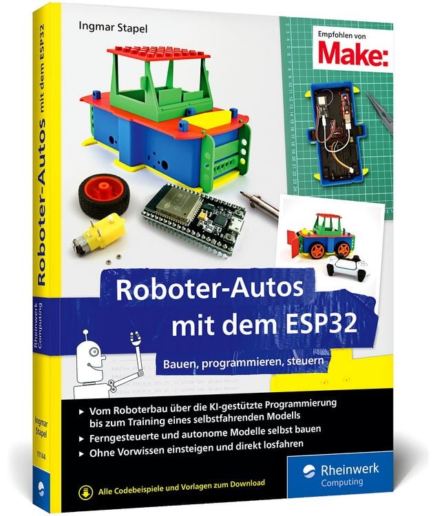 Produktbild: Roboter-Autos mit dem ESP32