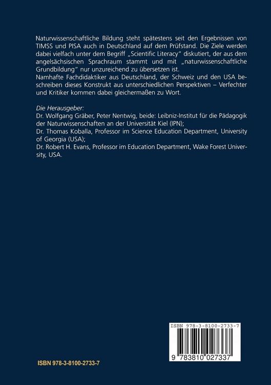Produktbild: Scientific Literacy