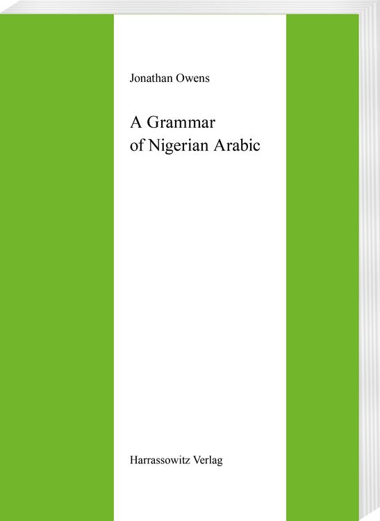 Produktbild: A Grammar of Nigerian Arabic