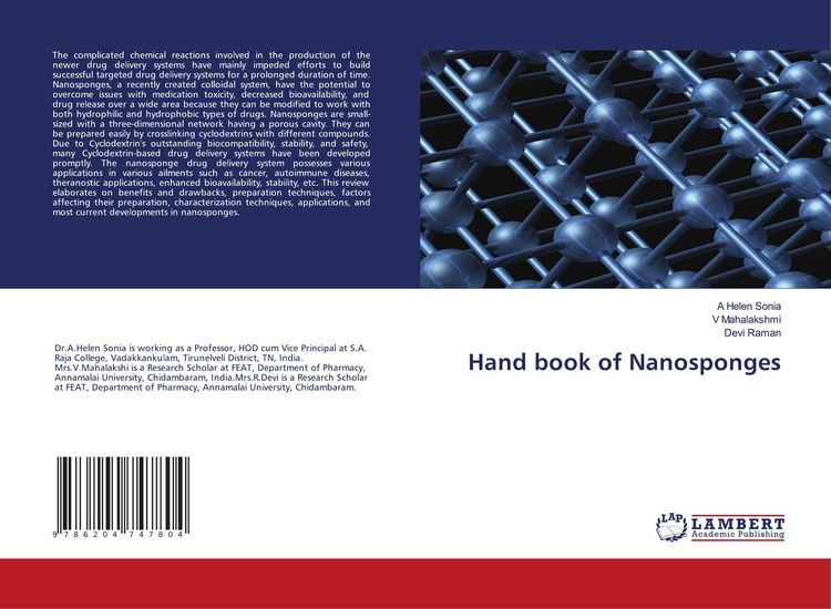 Produktbild: Hand book of Nanosponges