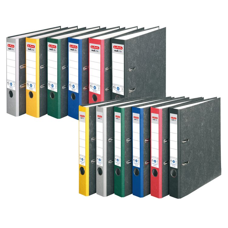 Produktbild: Herlitz Ordner maX.file nature A4 5cm gr&uuml;n