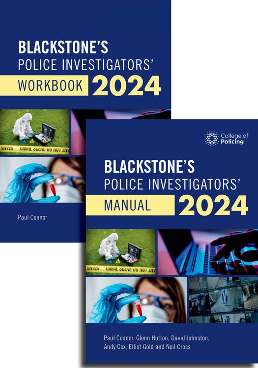 Produktbild: Blackstone's Police Investigators Manual and Workbook 2024