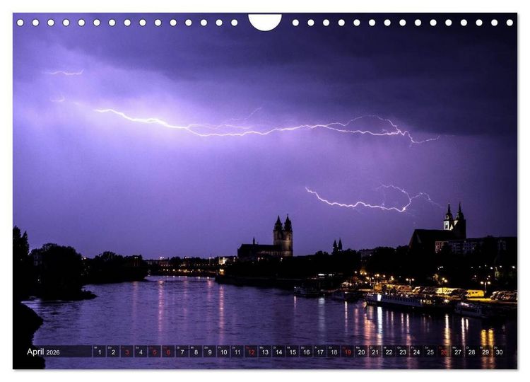 Produktbild: Mein Magdeburg (Wandkalender 2026 DIN A4 quer), CALVENDO Monatskalender