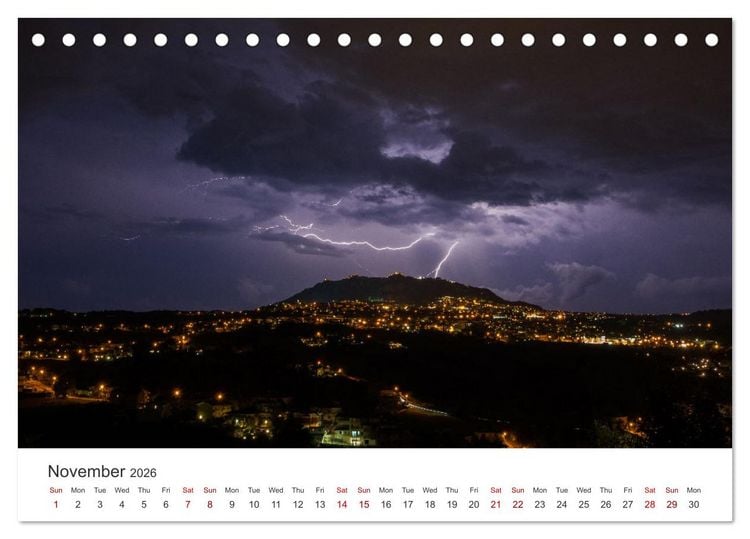 Produktbild: San Marino The oldest Republic in the world (Desk Calendar 2026 DIN A5 landscape), CALVENDO 12 Month DeskCalendar