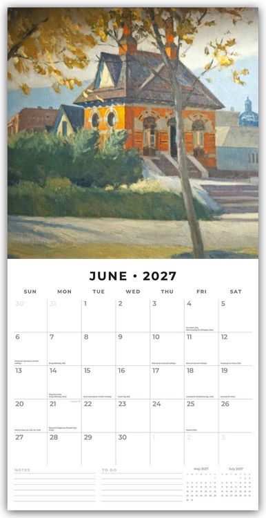 Produktbild: Edward Hopper 2027 &ndash; 16-Monatskalender
