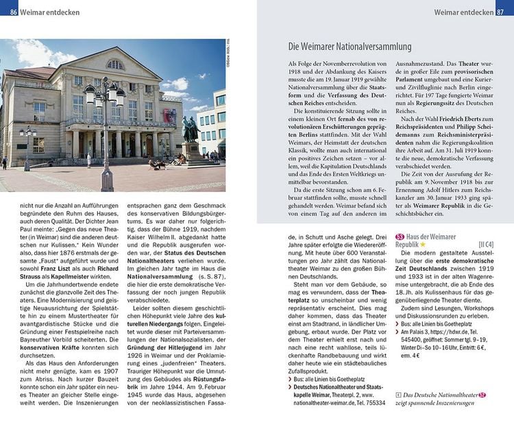 Produktbild: Reise Know-How CityTrip Erfurt und Weimar