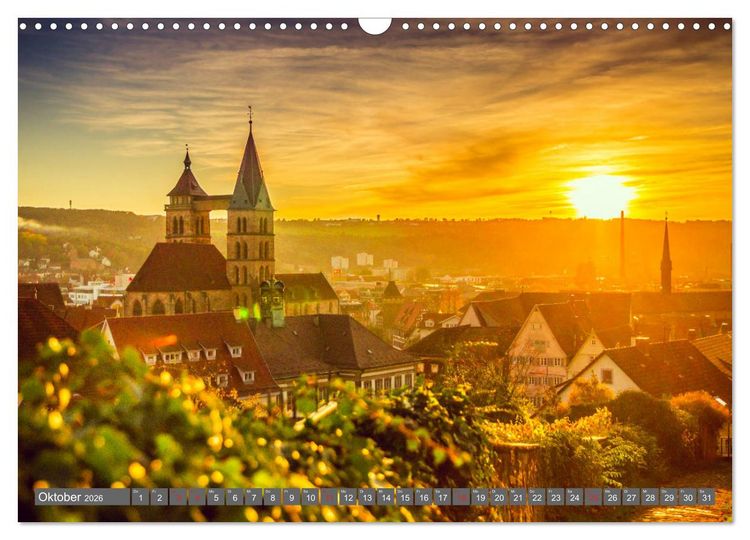 Produktbild: Historisches Esslingen am Neckar 2026 (Wandkalender 2026 DIN A3 quer), CALVENDO Monatskalender
