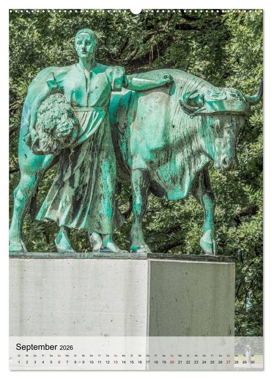 Produktbild: Historisches M&uuml;nster (hochwertiger Premium Wandkalender 2026 DIN A2 hoch), Kunstdruck in Hochglanz
