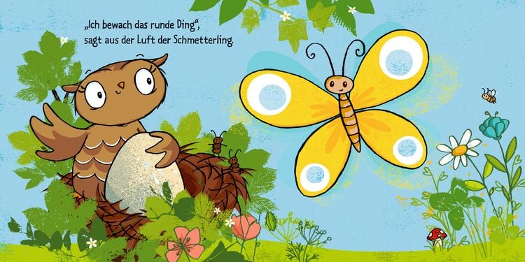 Produktbild: Die kleine Eule. Auwei, was ist das f&uuml;r ein Ei?