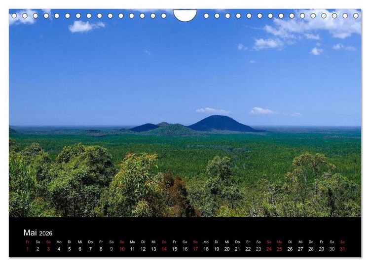 Produktbild: Wildes Australien - Naturparadies 5. Kontinent (Wandkalender 2026 DIN A4 quer), CALVENDO Monatskalender