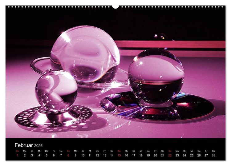 Produktbild: Licht und Glas - Neue Fotoimpressionen (hochwertiger Premium Wandkalender 2026 DIN A2 quer), Kunstdruck in Hochglanz