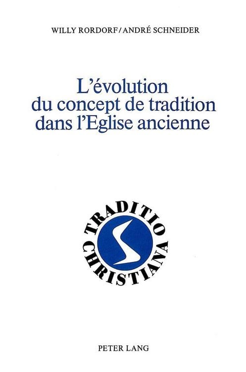 Produktbild: L'&eacute;volution du concept de tradition dans l'Eglise ancienne