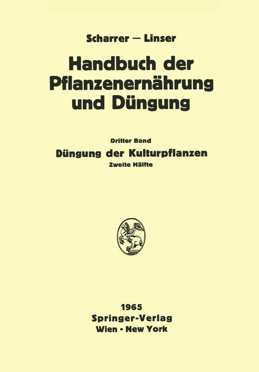 Produktbild: D&uuml;ngung der Kulturpflanzen 2