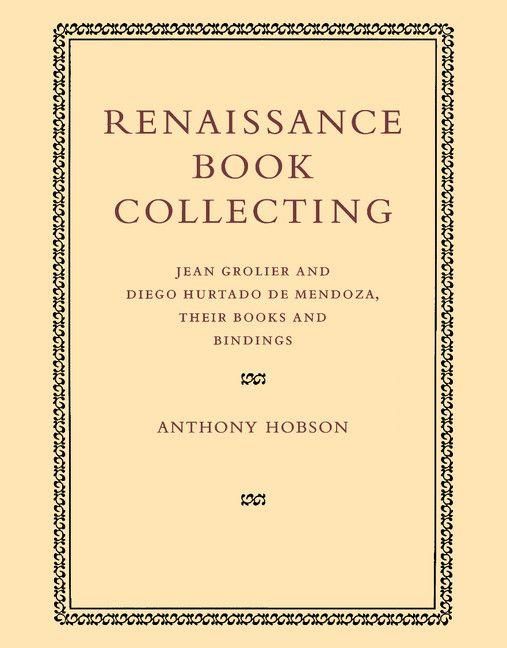 Produktbild: Renaissance Book Collecting