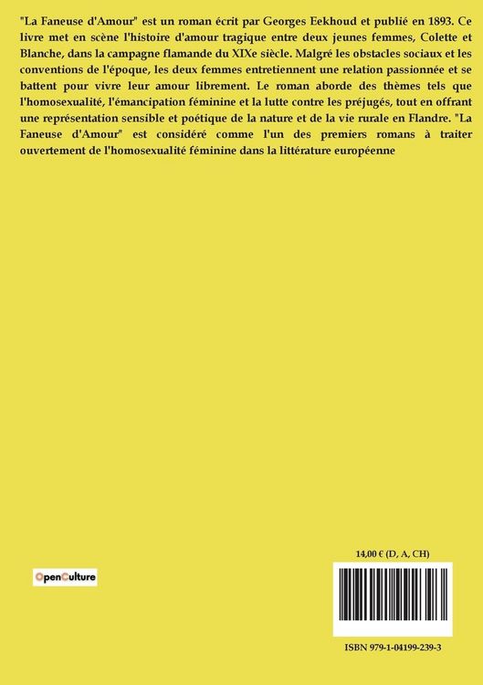 Produktbild: La Faneuse d'Amour